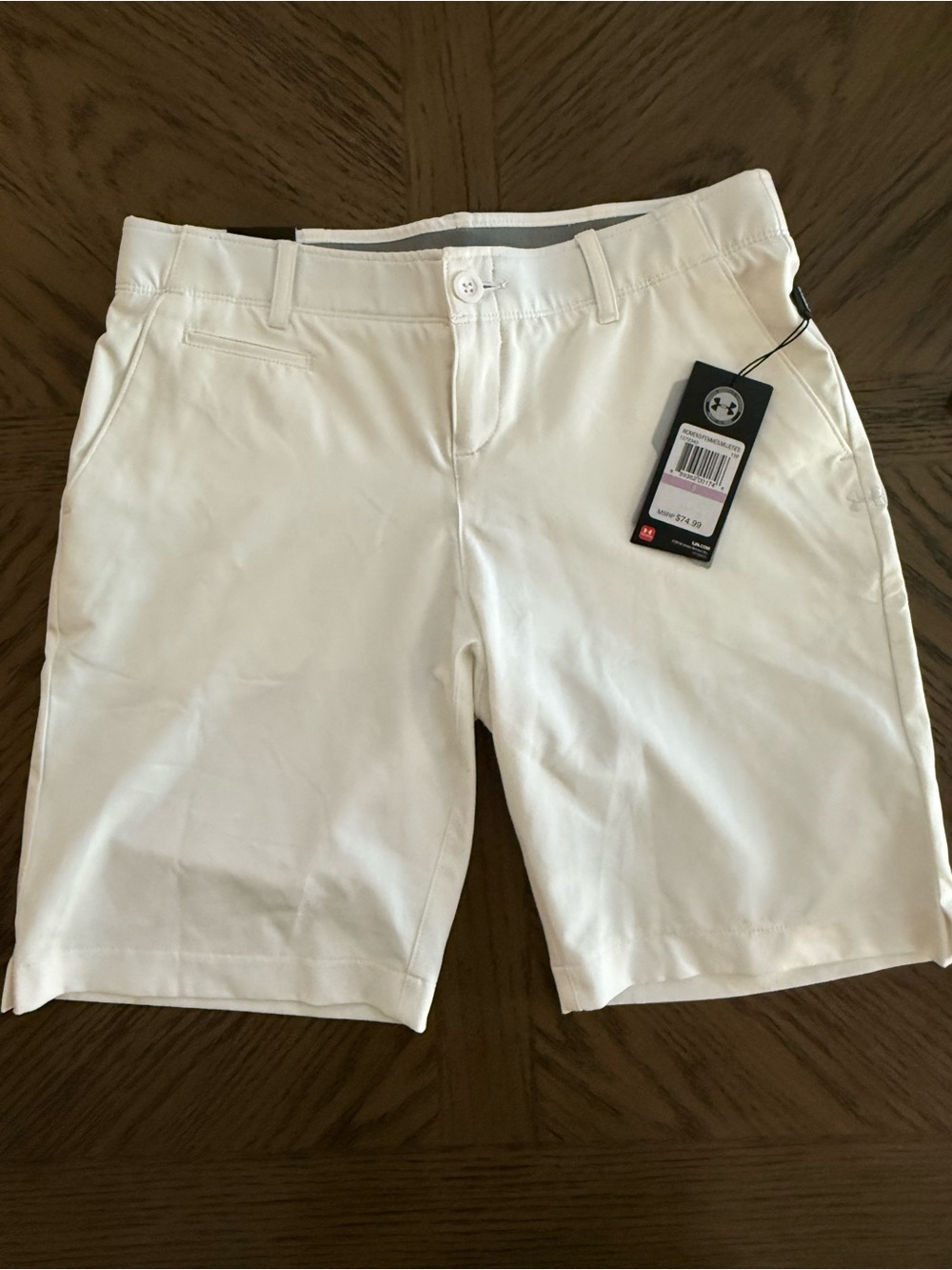 Under Armour White Women’s Golf/Performance Shorts